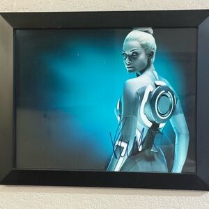 Framed 11x17Beau Garret Signed photo autograph Tron Legacy Disney